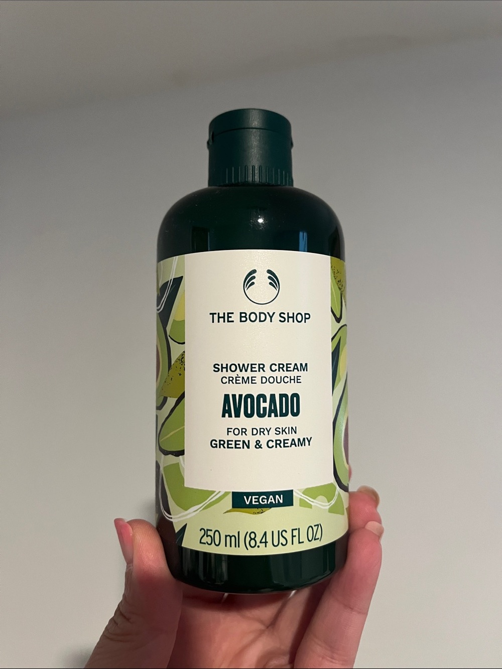 the body shop shower cream